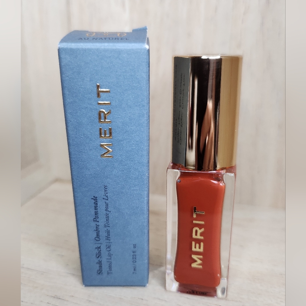 Merit Shade Slick Tinted Lip Oil - Au Naturel